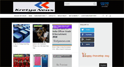 Desktop Screenshot of kretyanews.com