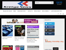 Tablet Screenshot of kretyanews.com